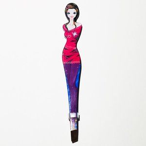 1960’S COVER GIRL INSPIRED FASHION MODEL BROW TWEEZERS NWT